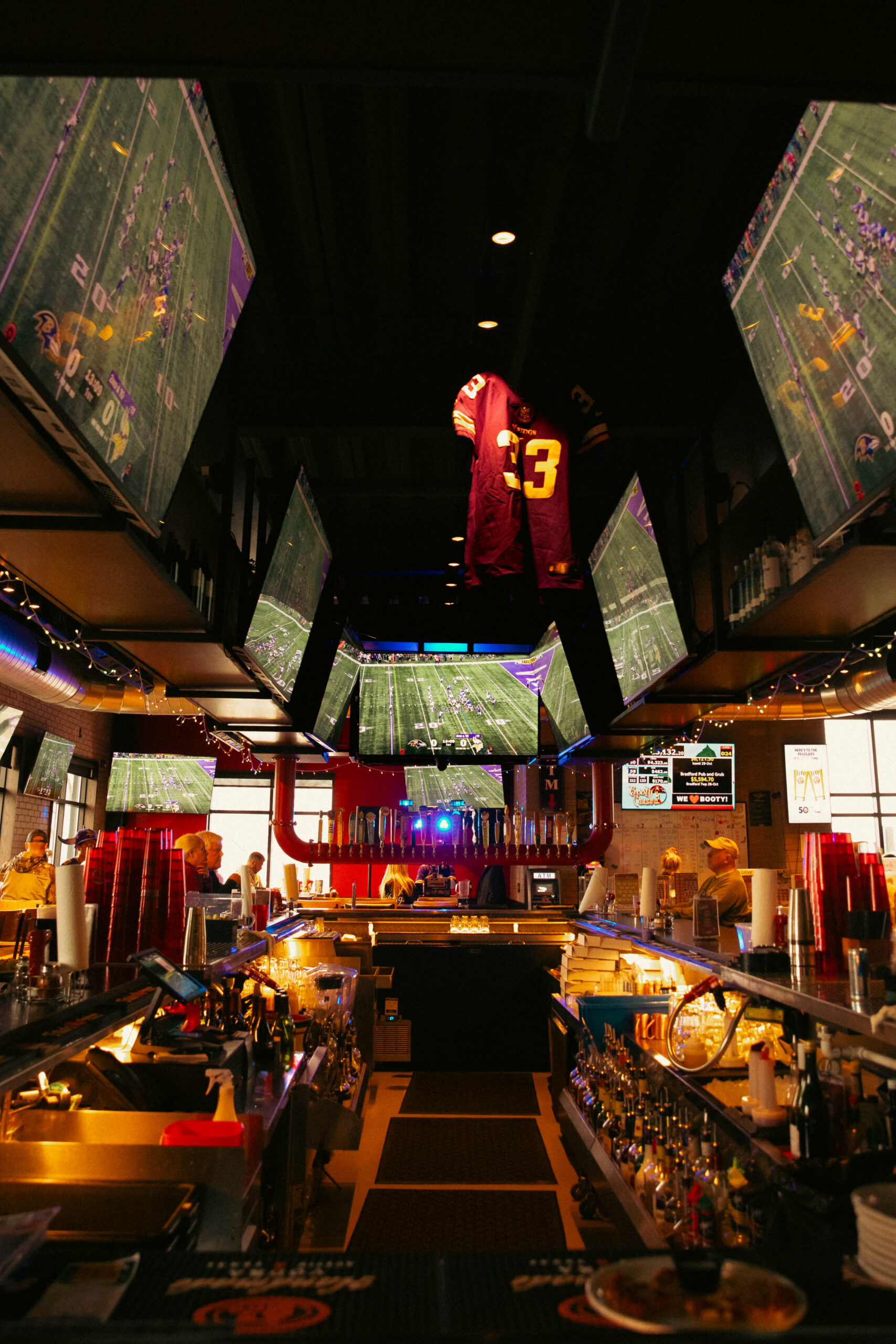 Pizza Pub Interior Bar